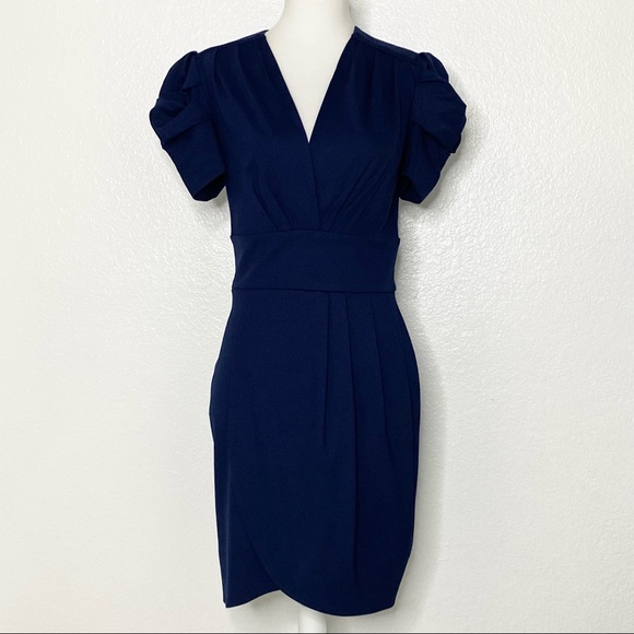 Amanda Uprichard Dresses & Skirts - AMANDA UPRICHARD Navy Blue Dress